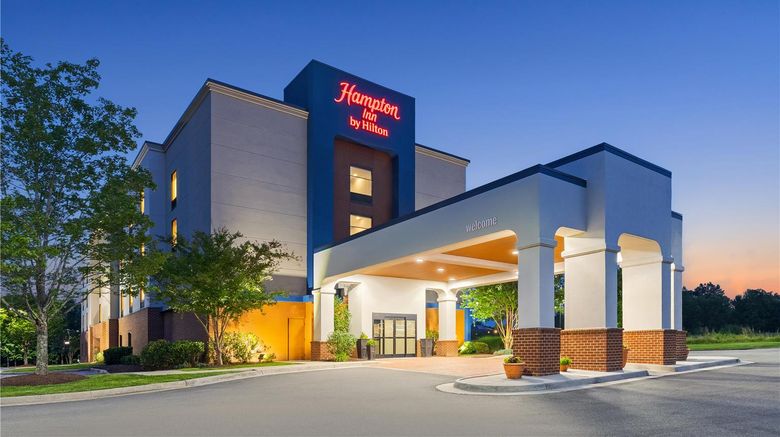 <b>Hampton Inn Farmville Exterior</b>. Images powered by <a href="https://iceportal.shijigroup.com/" title="IcePortal" target="_blank">IcePortal</a>.