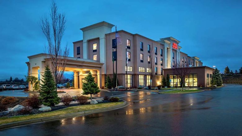 <b>Hampton Inn & Suites-Spokane Valley Exterior</b>. Images powered by <a href="https://iceportal.shijigroup.com/" title="IcePortal" target="_blank">IcePortal</a>.