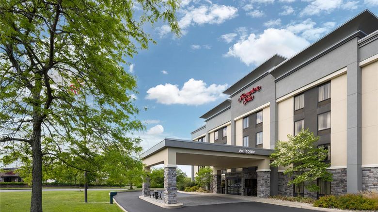 <b>Hampton Inn Gettysburg Exterior</b>. Images powered by <a href="https://iceportal.shijigroup.com/" title="IcePortal" target="_blank">IcePortal</a>.