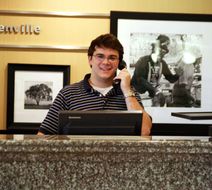 Hampton Inn Greenville Lobby