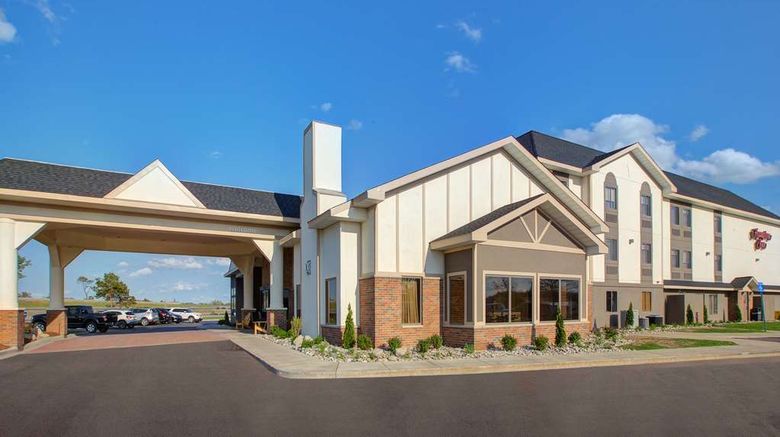 <b>Hampton Inn Gaylord Exterior</b>. Images powered by <a href="https://iceportal.shijigroup.com/" title="IcePortal" target="_blank">IcePortal</a>.