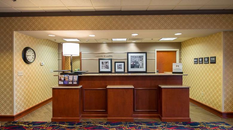 <b>Hampton Inn Easley Lobby</b>. Images powered by <a href="https://iceportal.shijigroup.com/" title="IcePortal" target="_blank">IcePortal</a>.
