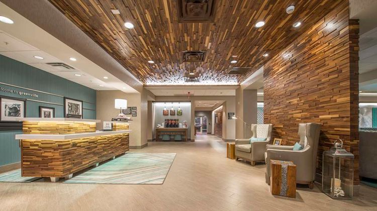 Hampton Inn Greenville I385 Haywood Mall Lobby