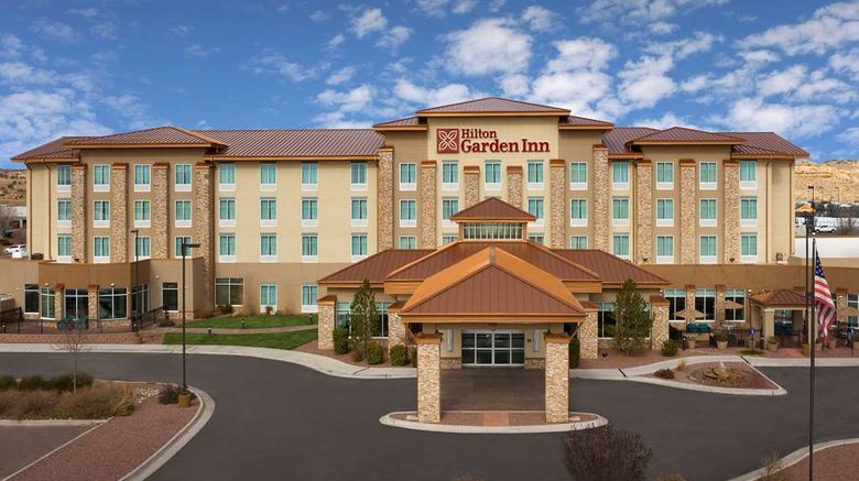 <b>Hilton Garden Inn Gallup Exterior</b>. Images powered by <a href="https://iceportal.shijigroup.com/" title="IcePortal" target="_blank">IcePortal</a>.