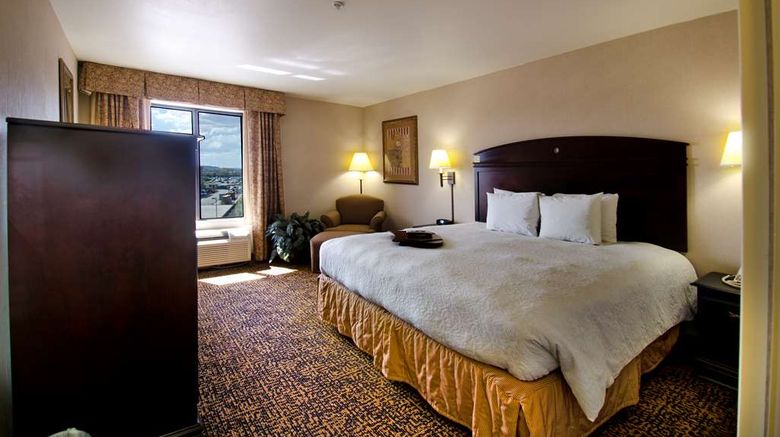 <b>Hampton Inn & Suites Gallup Room</b>. Images powered by <a href="https://iceportal.shijigroup.com/" title="IcePortal" target="_blank">IcePortal</a>.