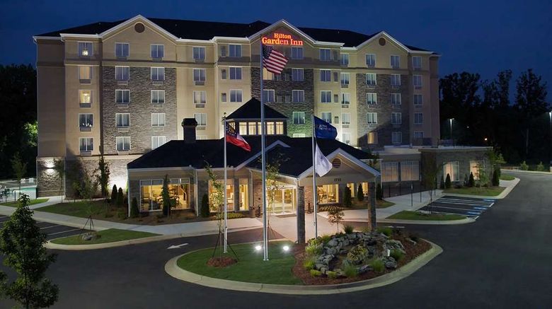 <b>Hilton Garden Inn Gainesville Exterior</b>. Images powered by <a href="https://iceportal.shijigroup.com/" title="IcePortal" target="_blank">IcePortal</a>.