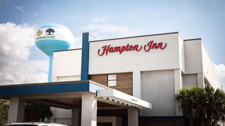 <b>Hampton Inn Hammond Exterior</b>. Images powered by <a href="https://iceportal.shijigroup.com/" title="IcePortal" target="_blank">IcePortal</a>.