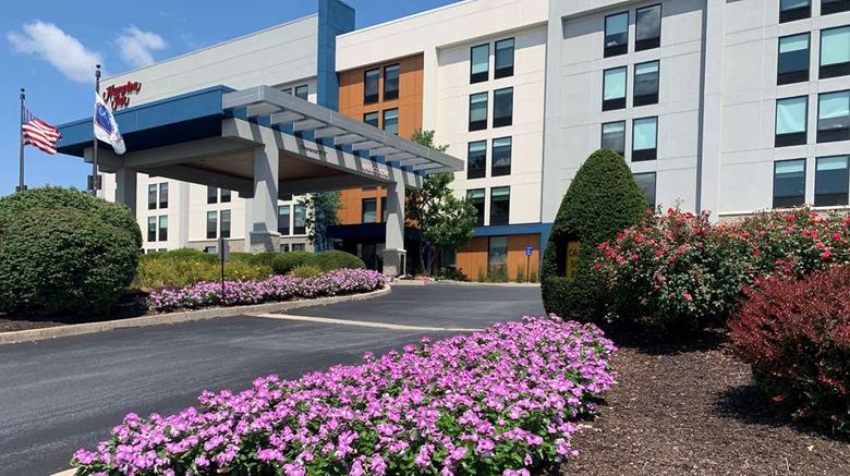 <b>Hampton Inn Harrisburg East Hershey Area Exterior</b>. Images powered by <a href="https://iceportal.shijigroup.com/" title="IcePortal" target="_blank">IcePortal</a>.