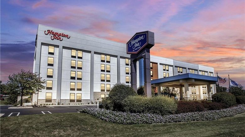 Hampton Inn Harrisburg East Hershey Area Exterior. Images powered by <a href="https://iceportal.shijigroup.com" target="_blank" rel="noopener">Ice Portal</a>.