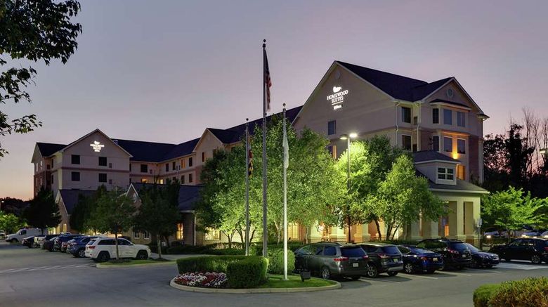 Homewood Suites Hagerstown Exterior. Images powered by <a href="https://iceportal.shijigroup.com" target="_blank" rel="noopener">Ice Portal</a>.