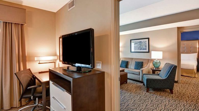 <b>Homewood Suites by Hilton Galleria Room</b>. Images powered by <a href="https://iceportal.shijigroup.com/" title="IcePortal" target="_blank">IcePortal</a>.