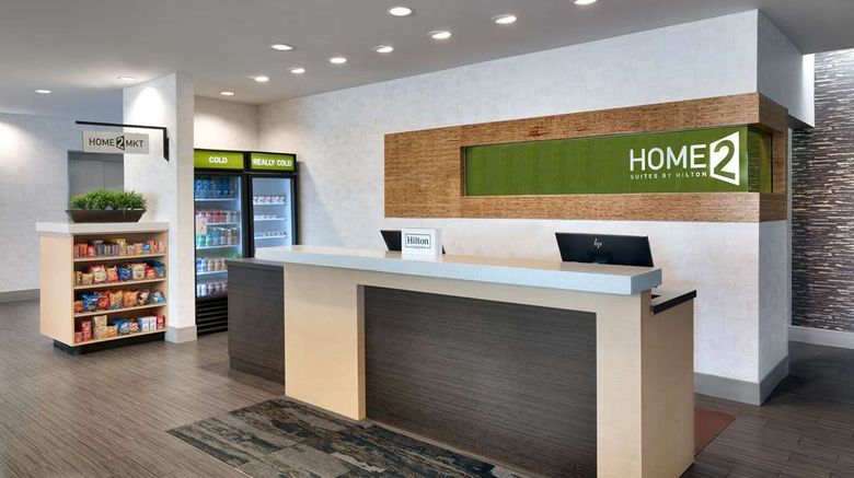 <b>Home2 Suites Houston/Katy Lobby</b>. Images powered by <a href="https://iceportal.shijigroup.com/" title="IcePortal" target="_blank">IcePortal</a>.