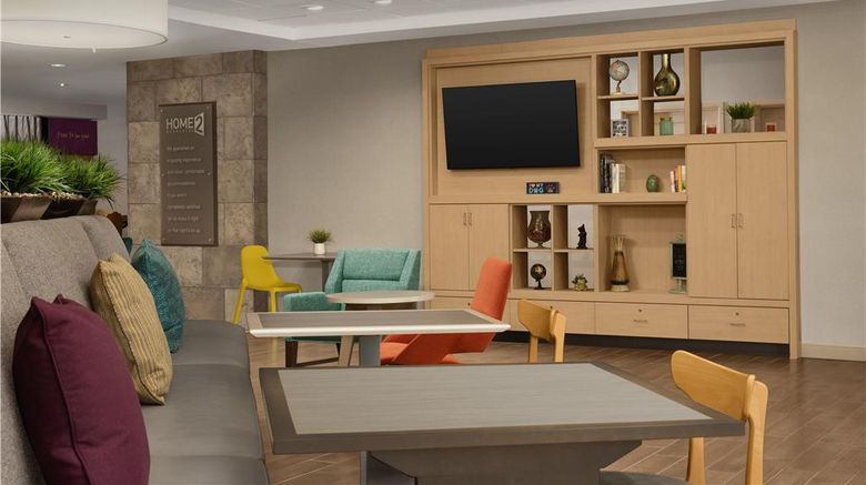 <b>Home2 Suites Hilton-Research Park Area Lobby</b>. Images powered by <a href="https://iceportal.shijigroup.com/" title="IcePortal" target="_blank">IcePortal</a>.