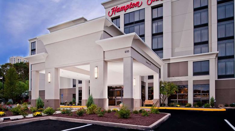 <b>Hampton Inn Shelton Exterior</b>. Images powered by <a href="https://iceportal.shijigroup.com/" title="IcePortal" target="_blank">IcePortal</a>.