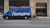 <b>Hampton Inn Indianapolis Downtown Circle Centre Exterior</b>. Images powered by <a href="https://iceportal.shijigroup.com/" title="IcePortal" target="_blank">IcePortal</a>.