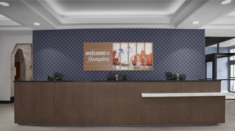 Hampton Inn Indianapolis Downtown Circle Centre Lobby