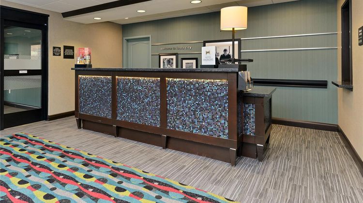 Hampton Inn Iowa City/University Area Lobby