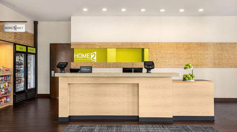<b>Home2 Suites New York Island City Lobby</b>. Images powered by <a href="https://iceportal.shijigroup.com/" title="IcePortal" target="_blank">IcePortal</a>.