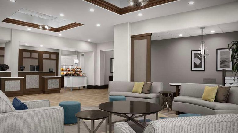 <b>Homewood Suites JAX Downtown/Southbank Lobby</b>. Images powered by <a href="https://iceportal.shijigroup.com/" title="IcePortal" target="_blank">IcePortal</a>.