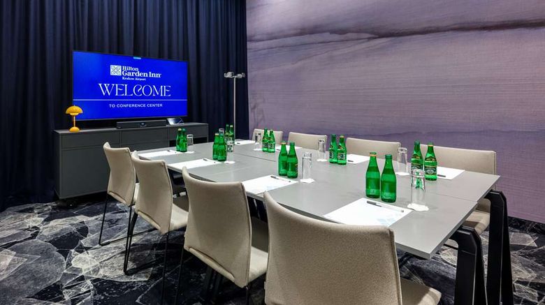 <b>Hilton Garden Inn Krakow Airport Meeting</b>. Images powered by <a href="https://iceportal.shijigroup.com/" title="IcePortal" target="_blank">IcePortal</a>.