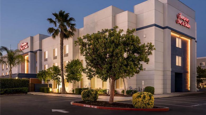 <b>Hampton Inn & Suites Lathrop Exterior</b>. Images powered by <a href="https://iceportal.shijigroup.com/" title="IcePortal" target="_blank">IcePortal</a>.