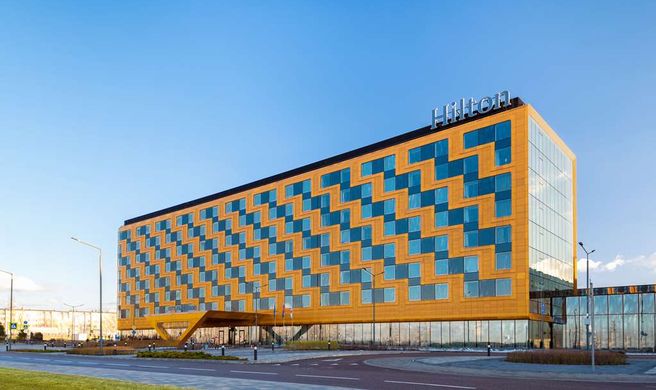 Hilton Saint Petersburg ExpoForum Exterior