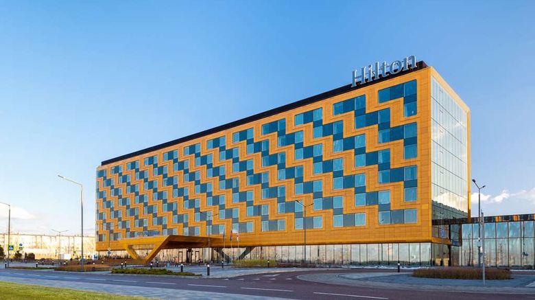 Hilton Saint Petersburg ExpoForum Exterior. Images powered by <a href="https://iceportal.shijigroup.com" target="_blank" rel="noopener">Ice Portal</a>.