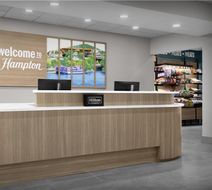 Hampton Inn Lenoir City Lobby
