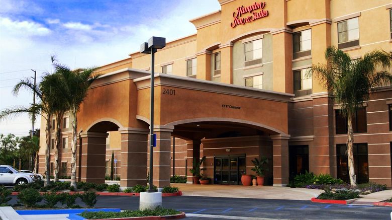 Hampton Inn  and  Suites Seal Beach Exterior. Images powered by <a href="https://iceportal.shijigroup.com" target="_blank" rel="noopener">Ice Portal</a>.