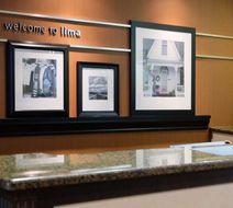 Hampton Inn Lima Lobby