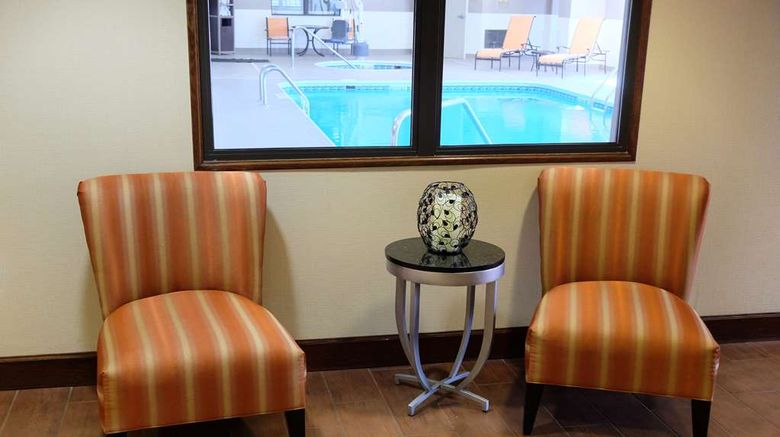 <b>Hampton Inn Lima Lobby</b>. Images powered by <a href="https://iceportal.shijigroup.com/" title="IcePortal" target="_blank">IcePortal</a>.
