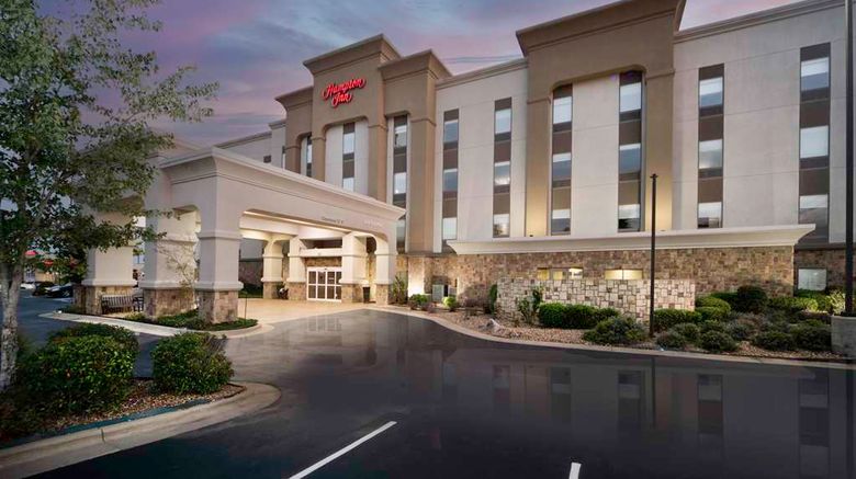 <b>Hampton Inn Bryant Exterior</b>. Images powered by <a href="https://iceportal.shijigroup.com/" title="IcePortal" target="_blank">IcePortal</a>.