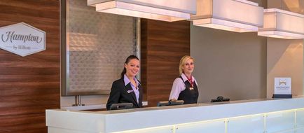 Hampton by Hilton London Luton Airport Lobby