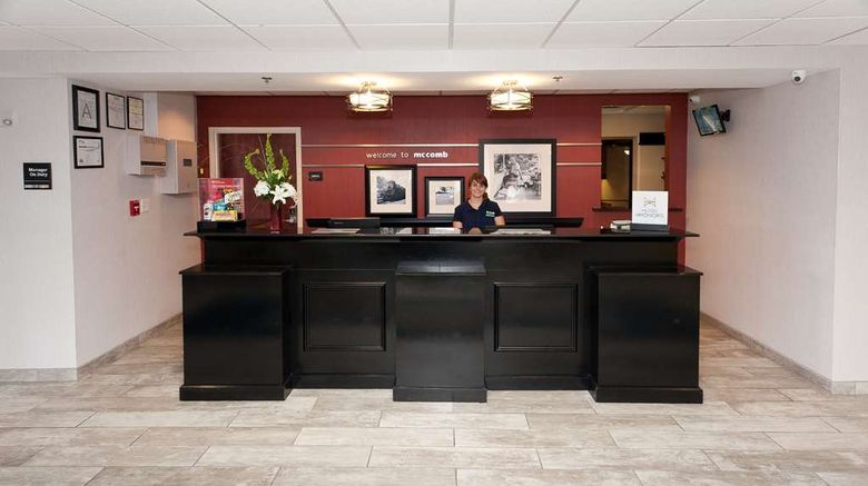 <b>Hampton Inn & Suites by Hilton McComb Lobby</b>. Images powered by <a href="https://iceportal.shijigroup.com/" title="IcePortal" target="_blank">IcePortal</a>.