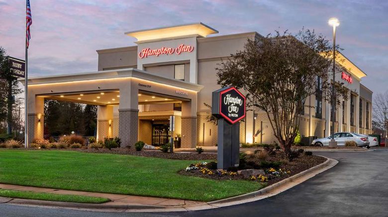<b>Hampton Inn Mebane Exterior</b>. Images powered by <a href="https://iceportal.shijigroup.com/" title="IcePortal" target="_blank">IcePortal</a>.