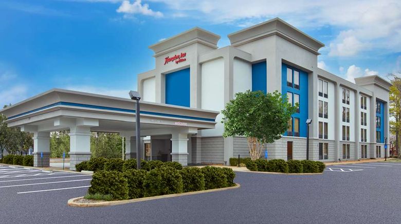 <b>Hampton Inn Memphis-Poplar Exterior</b>. Images powered by <a href="https://iceportal.shijigroup.com/" title="IcePortal" target="_blank">IcePortal</a>.