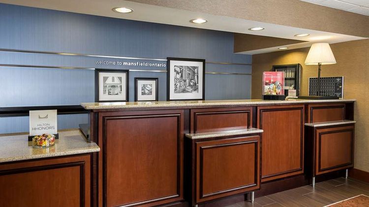 Hampton Inn Mansfield/Ontario Lobby