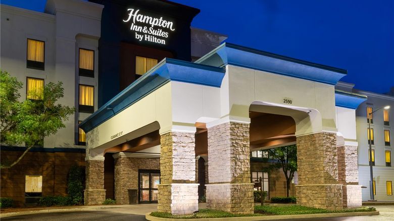 <b>Hampton Inn & Suites Prattville Exterior</b>. Images powered by <a href="https://iceportal.shijigroup.com/" title="IcePortal" target="_blank">IcePortal</a>.
