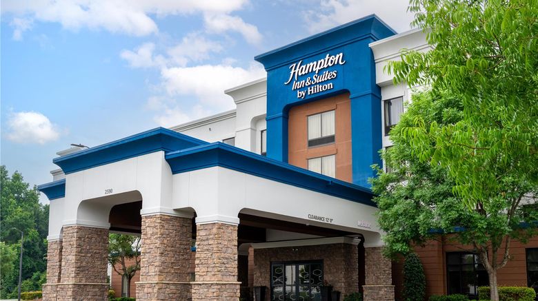 Hampton Inn  and  Suites Prattville Exterior. Images powered by <a href="https://iceportal.shijigroup.com" target="_blank" rel="noopener">Ice Portal</a>.