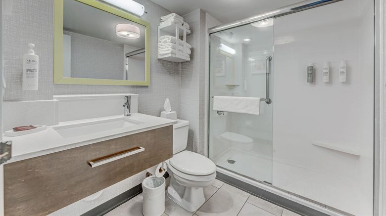 <b>Hampton Inn Morgantown Room</b>. Images powered by <a href="https://iceportal.shijigroup.com/" title="IcePortal" target="_blank">IcePortal</a>.