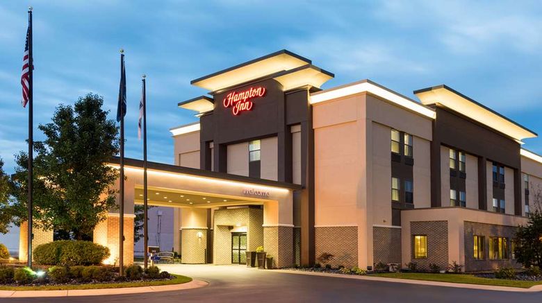 Hampton Inn Midland Exterior. Images powered by <a href="https://iceportal.shijigroup.com" target="_blank" rel="noopener">Ice Portal</a>.