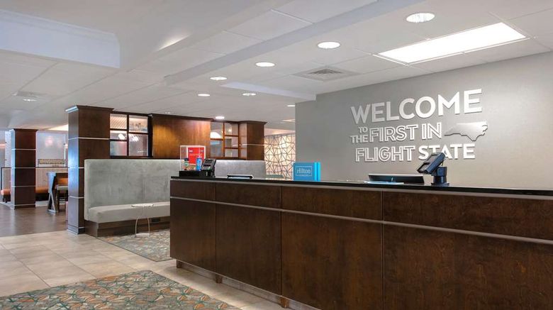 <b>Hampton Inn Monroe Lobby</b>. Images powered by <a href="https://iceportal.shijigroup.com/" title="IcePortal" target="_blank">IcePortal</a>.