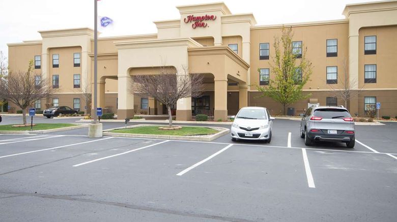<b>Hampton Inn Marshall Exterior</b>. Images powered by <a href="https://iceportal.shijigroup.com/" title="IcePortal" target="_blank">IcePortal</a>.