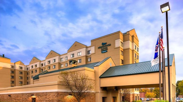 Homewood Suites Mall of America Exterior. Images powered by <a href="https://iceportal.shijigroup.com" target="_blank" rel="noopener">Ice Portal</a>.
