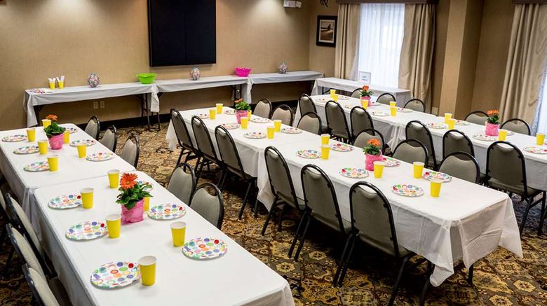 <b>Hampton Inn & Suites Lino Lakes Meeting</b>. Images powered by <a href="https://iceportal.shijigroup.com/" title="IcePortal" target="_blank">IcePortal</a>.
