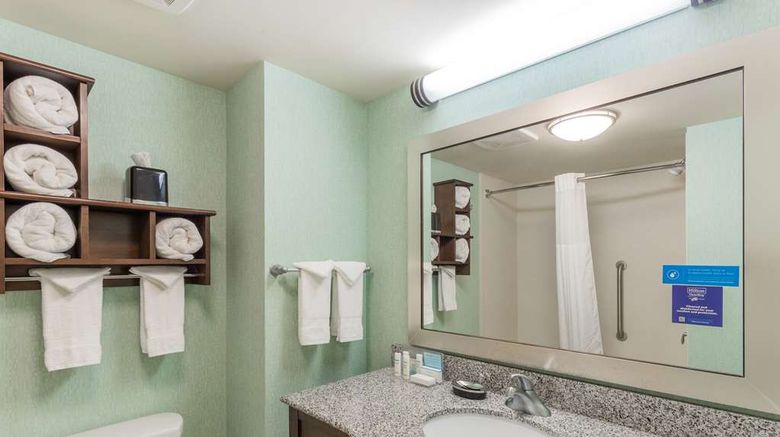 <b>Hampton Inn Minneapolis/Shakopee Room</b>. Images powered by <a href="https://iceportal.shijigroup.com/" title="IcePortal" target="_blank">IcePortal</a>.