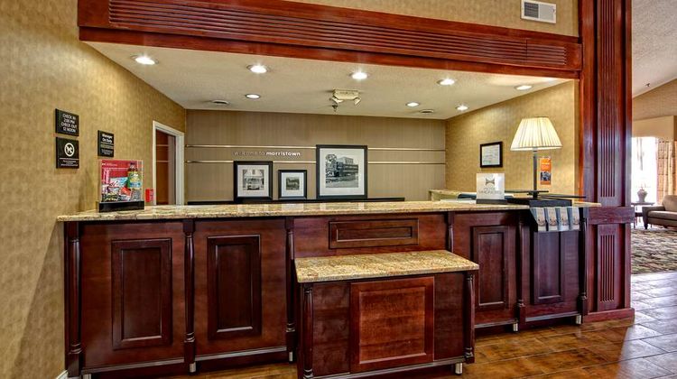Hampton Inn Morristown Lobby
