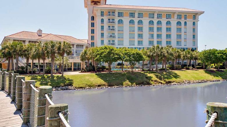 Hampton Inn Broadway at The Beach Exterior. Images powered by <a href="https://iceportal.shijigroup.com" target="_blank" rel="noopener">Ice Portal</a>.
