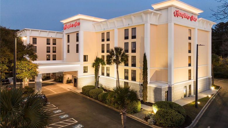 Hampton Inn North Myrtle Beach-Harbour Exterior. Images powered by <a href="https://iceportal.shijigroup.com" target="_blank" rel="noopener">Ice Portal</a>.