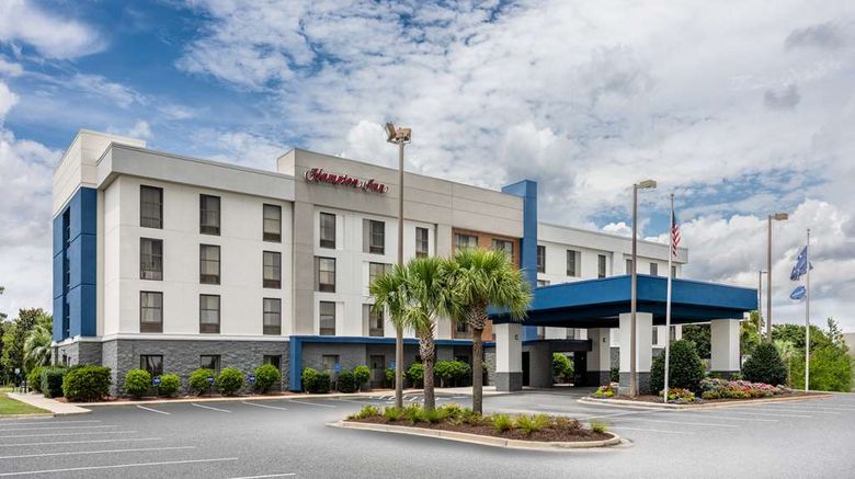 <b>Hampton Inn Myrtle Beach-West Exterior</b>. Images powered by <a href="https://iceportal.shijigroup.com/" title="IcePortal" target="_blank">IcePortal</a>.
